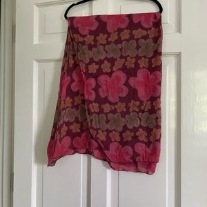 Floral Italian Scarf